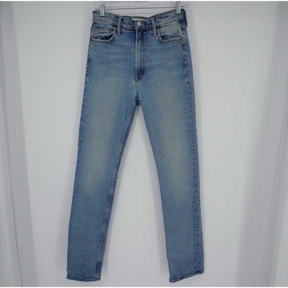 MOTHER Denim - MOTHER Superior Womens Size 27 High Waisted Rider Skimp Jeans Give It Up Wash